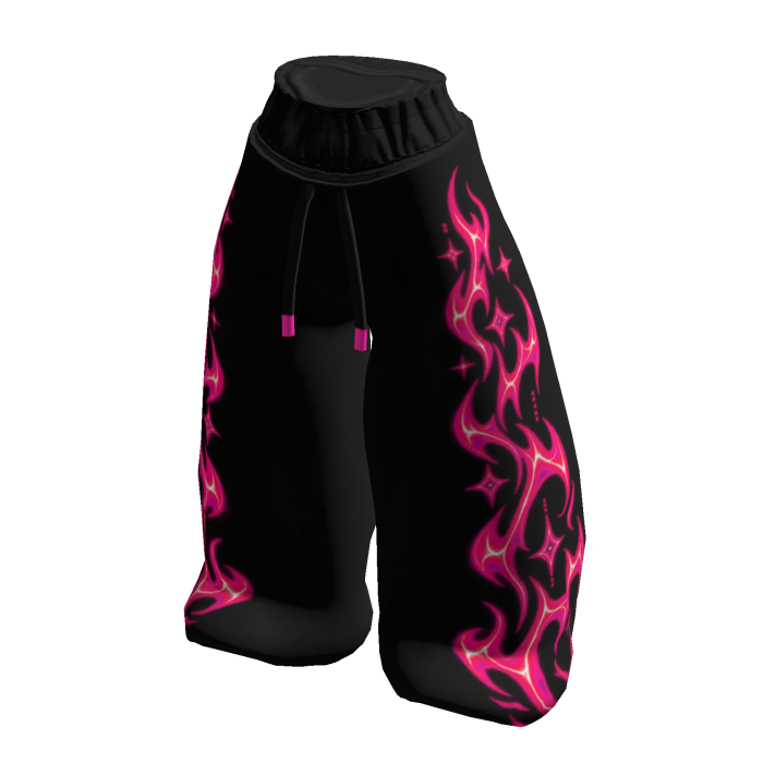 Pink Baggy Pants