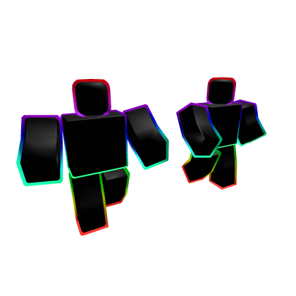 Cartoony Rainbow Followers: Front