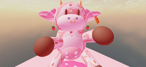 🐮StrawBerry cow obby🍓