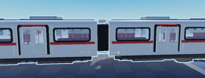Meridian Metro — three-car subway train preview 2