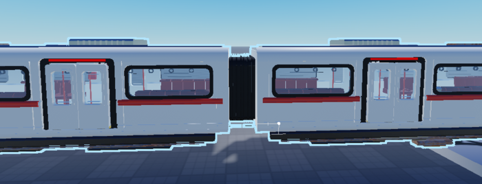 Meridian Metro — three-car subway train preview 2