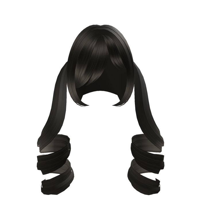 ♡ cute curly dark brown hair vkei moe pigtail ♡