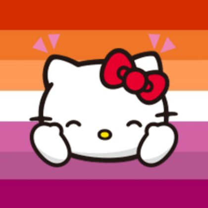 Pride month hello kitty icon pfp Roblox decal