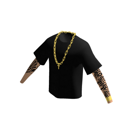 Black shirt W/ Tattoos