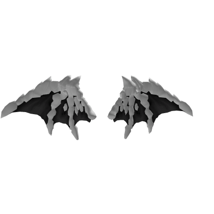White Black Add-on Molten Lava Wings