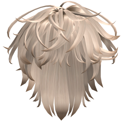 Blonde Shaggy Hair