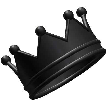 Black Floating Crown Roblox item