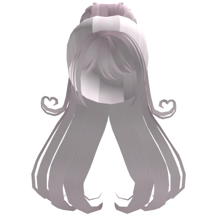 ♡:  Light Pink Ponytail Hair Roblox item