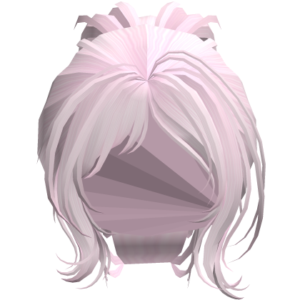 Light Pink Cute Candy Short Ponytail Roblox item