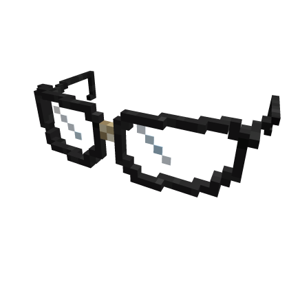 8-Bit Pixel Nerd Glasses