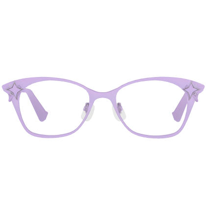 purple star glasses