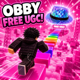 [FREE UGC] Pink Obby 50 Stage Win For Avatar
