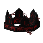 [GLITCH] Crimson Chained Animated 8-Bit Crown