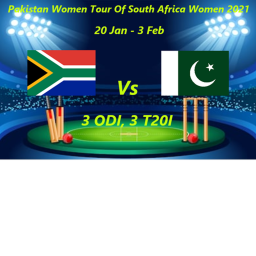 Pakistan Women Tour Of SA Women 2021 Scorecard