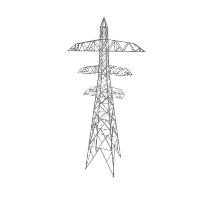 [AFZO] Transmission Tower Power Electricity Pylon