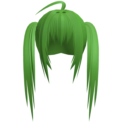 ʚ cute chibi moe long green pigtails ɞ Roblox item