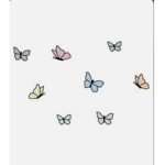 Butterfly cheer group
