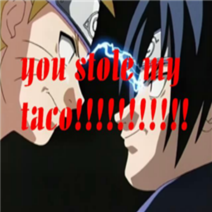 naruto sasuke mad (pic not mine but edited by me) Roblox decal