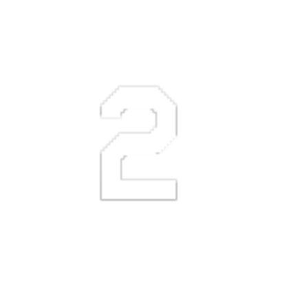 Number 2 (USAF White) Roblox decal