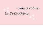 Kat's Clothing Store!