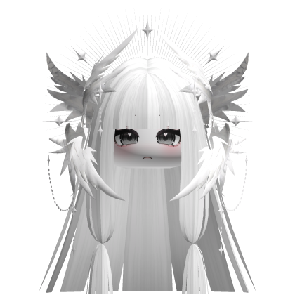 Angelic Anime Hair w/ Wings