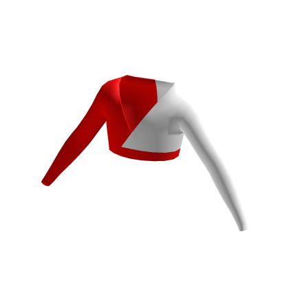 ✅Red and white✅ Christmas cropped top thumbnail