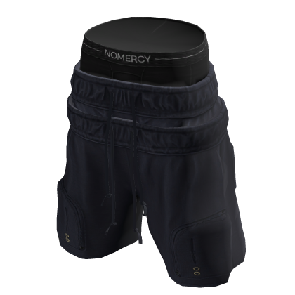 String Shorts - with Boxers (Navy) thumbnail