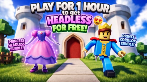UPDATE! New Princess Headless Bundle [70% OFF}