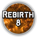 Rebirth 8 Badge
