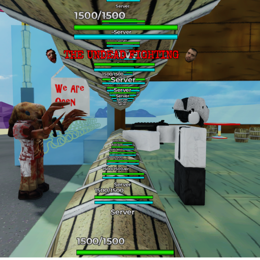 The Undead Fighting [not being updated check desc] official Roblox game thumbnail