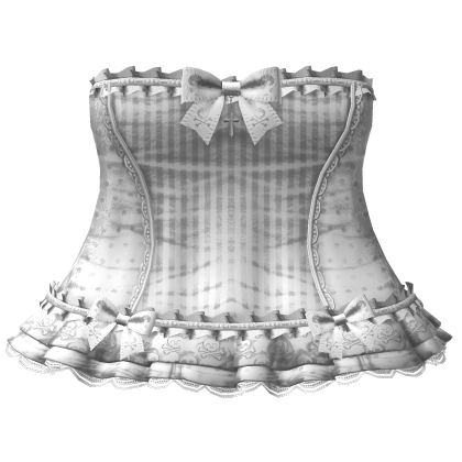 cute emo white polka dot striped dress w bows