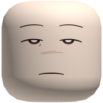 Chill Relaxed Face 1.0 Head Roblox item