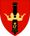 The Danish artillery battery