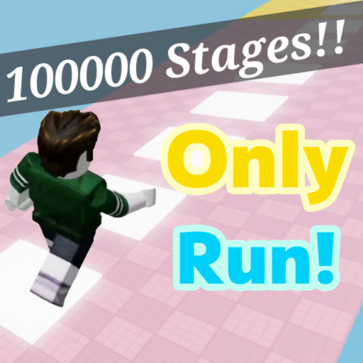 [100000 stage!!] Only Run!! (speed up!!) official Roblox game thumbnail