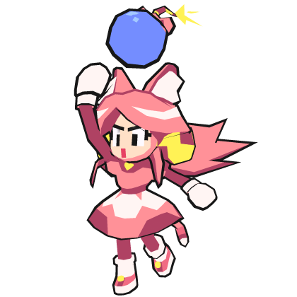 Bomb Pink Mew Shoulder - Deltarune Roblox item