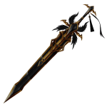 Black and Gold Champion's Sword