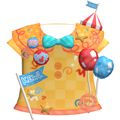 Kawaii Harajuku Kidcore Circus Lion Shirt Roblox item