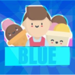Blue Frozen Yogurt