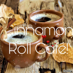 Cinnamon roll Cafe!