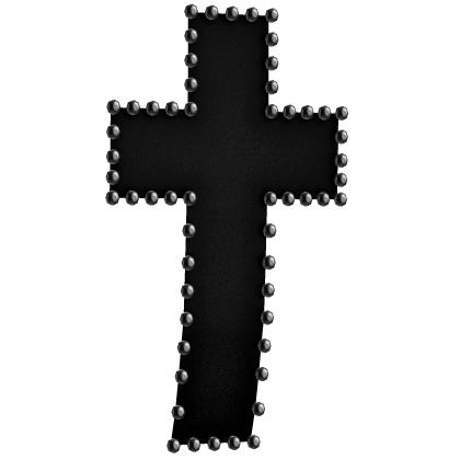 さ face cross 2 / silver Roblox item