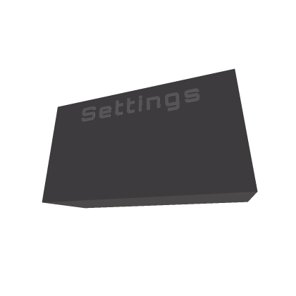 Settings Control Panel