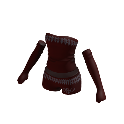 Grunge Y2k Set w/ sleeves red