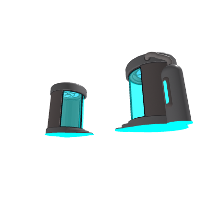 Neon Teleport Pad Portal Gateway Warp