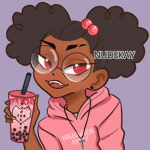 •Pastel blueberry•