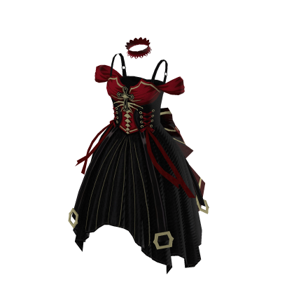 Halloween red dress