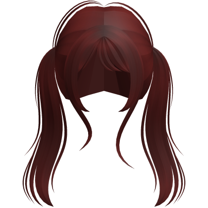 Long Cutecore Dolly Pigtails (Red)