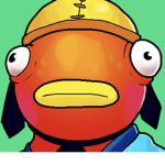 Orange fish sticks