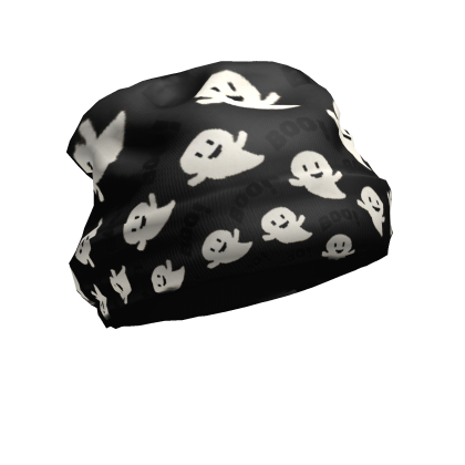 Y2K Black Halloween Ghost Skully 👻