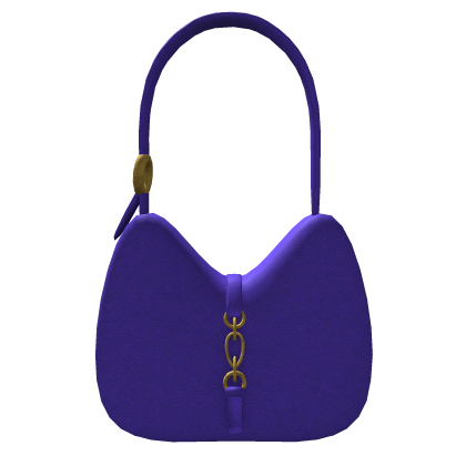 Purple Minimalist Shoulder Bag
