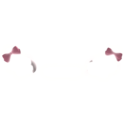 [Emissive Glow] Cute Angelic Halo with Bows Pink